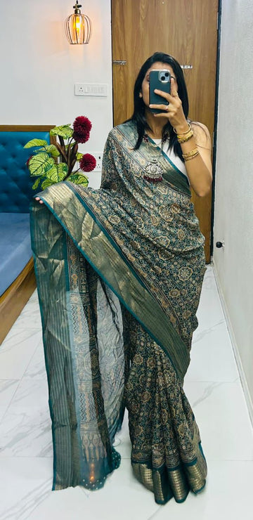 Heavy Marsh Mellow Saree S0036
