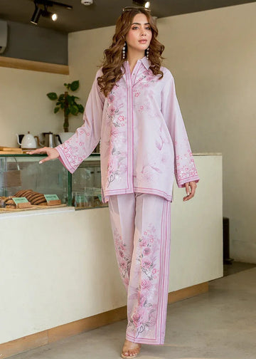 Pastel Perfection Lilac Floral Co-ord Set C005