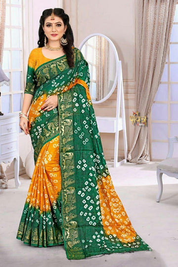 New Bandhani Saree β Traditional Charm with a Modern Touch S0053