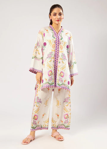 Aura Print Co-ord Set – Stylish & Comfortable Two-Piece Outfit for Women - C016