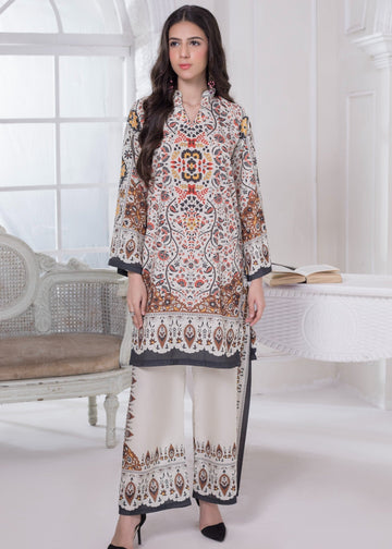 girl wearing a Printed Co-ord Set