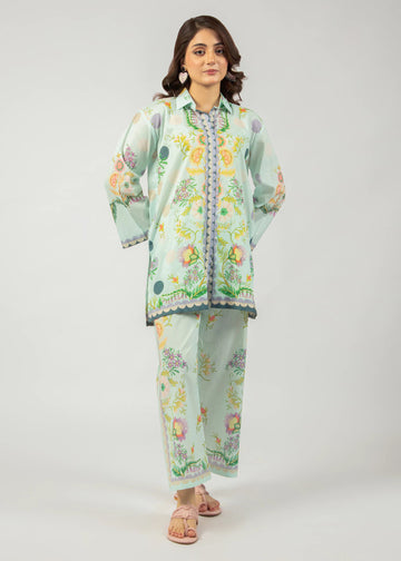 Fashionable Printed Co-ord Set for Women - C015