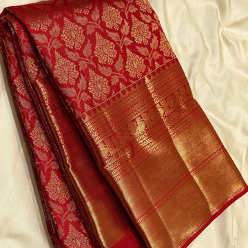 Elegance Look Banarasi Soft Silk Saree in Elegant Color S0074