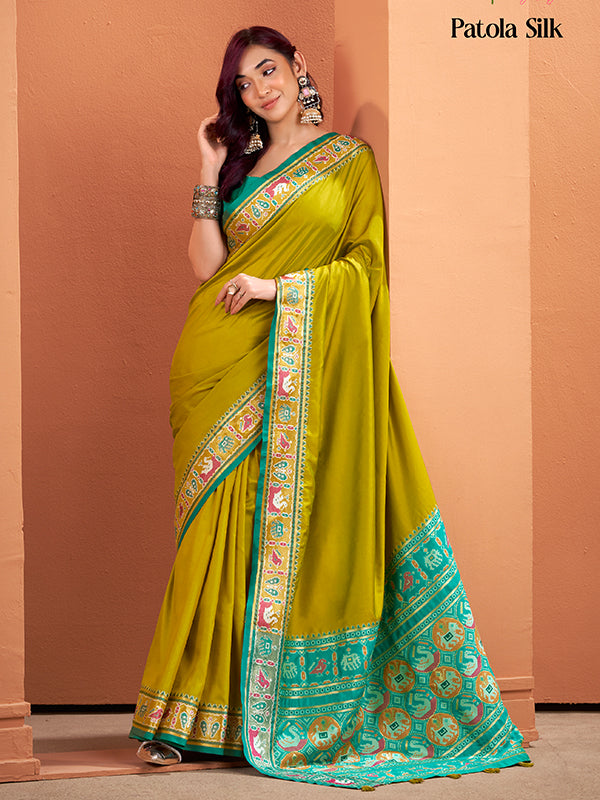 Elegant Patola Silk Saree S0018