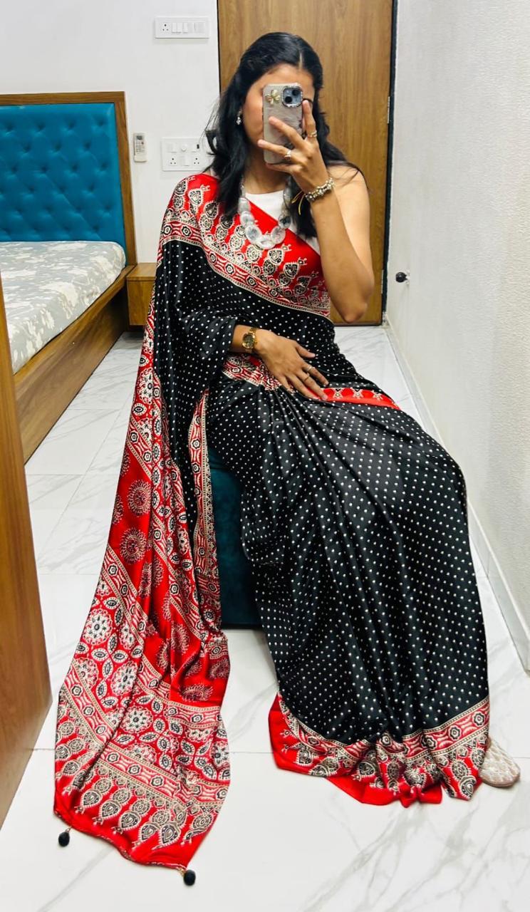AJRAKH CLASSIC WITH A TWIST SAREE S0012