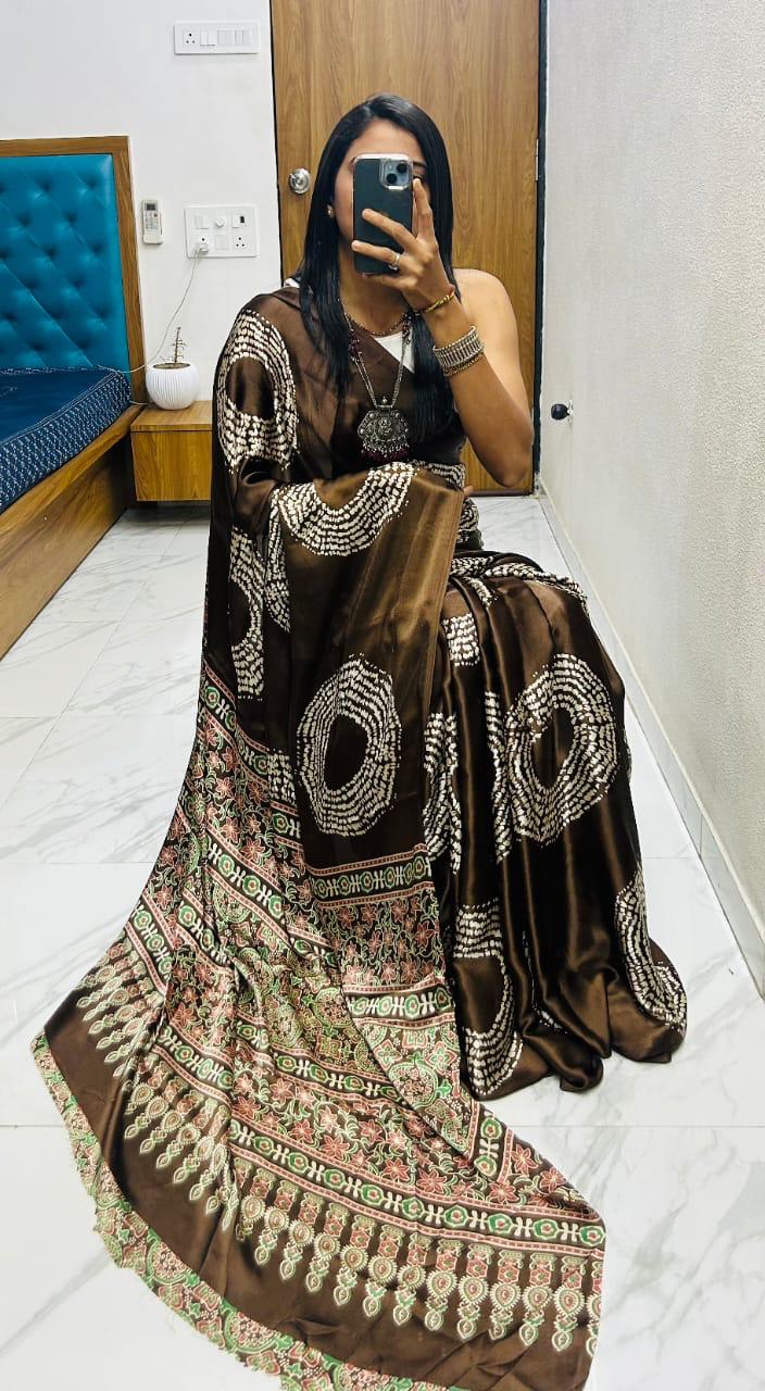 AJRAKH CLASSIC WITH A TWIST SAREE S0014