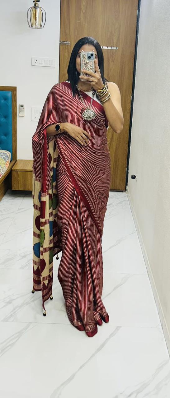 AJRAKH CLASSIC WITH A TWIST SAREE S0015
