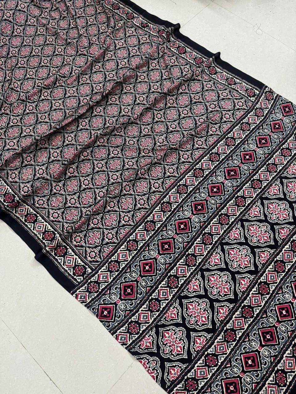 AJRAKH CLASSIC WITH A TWIST SAREE S0016