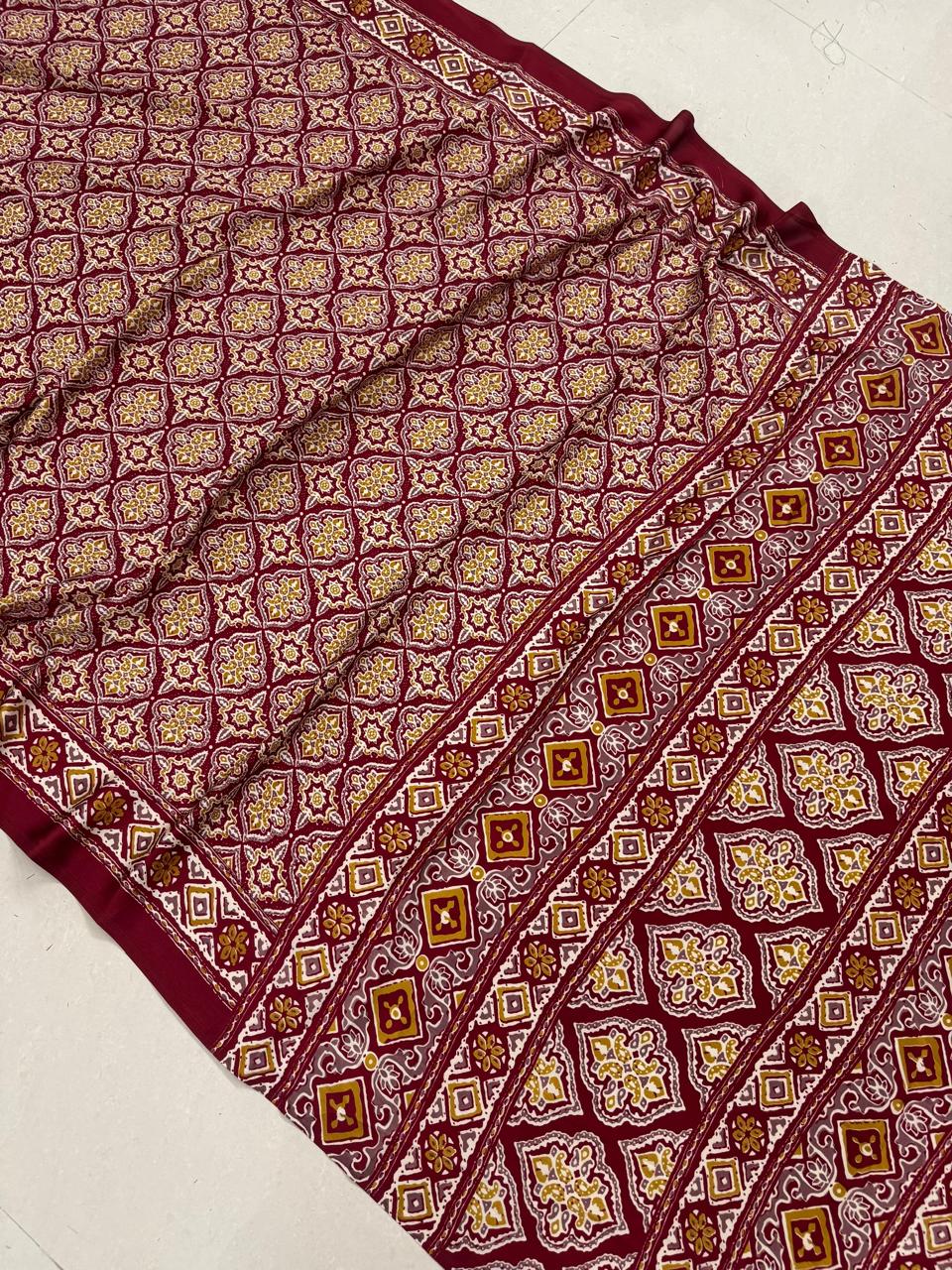 AJRAKH CLASSIC WITH A TWIST SAREE S0016