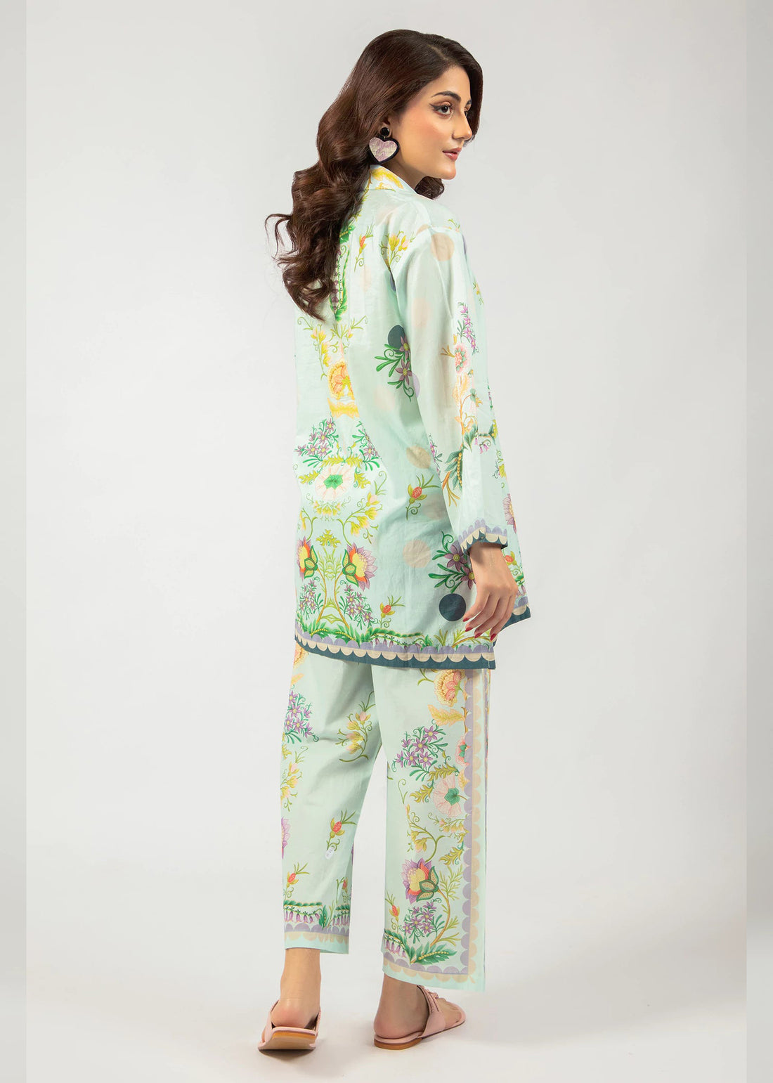 Fashionable Printed Co-ord Set for Women - C015