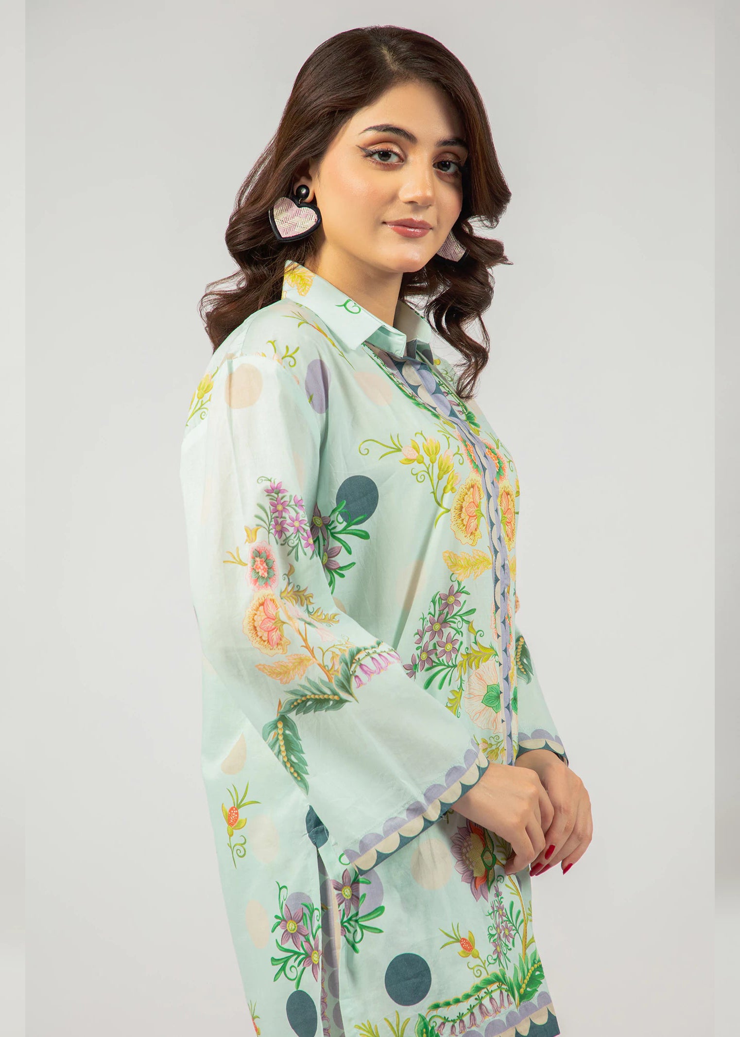 Fashionable Printed Co-ord Set for Women - C015