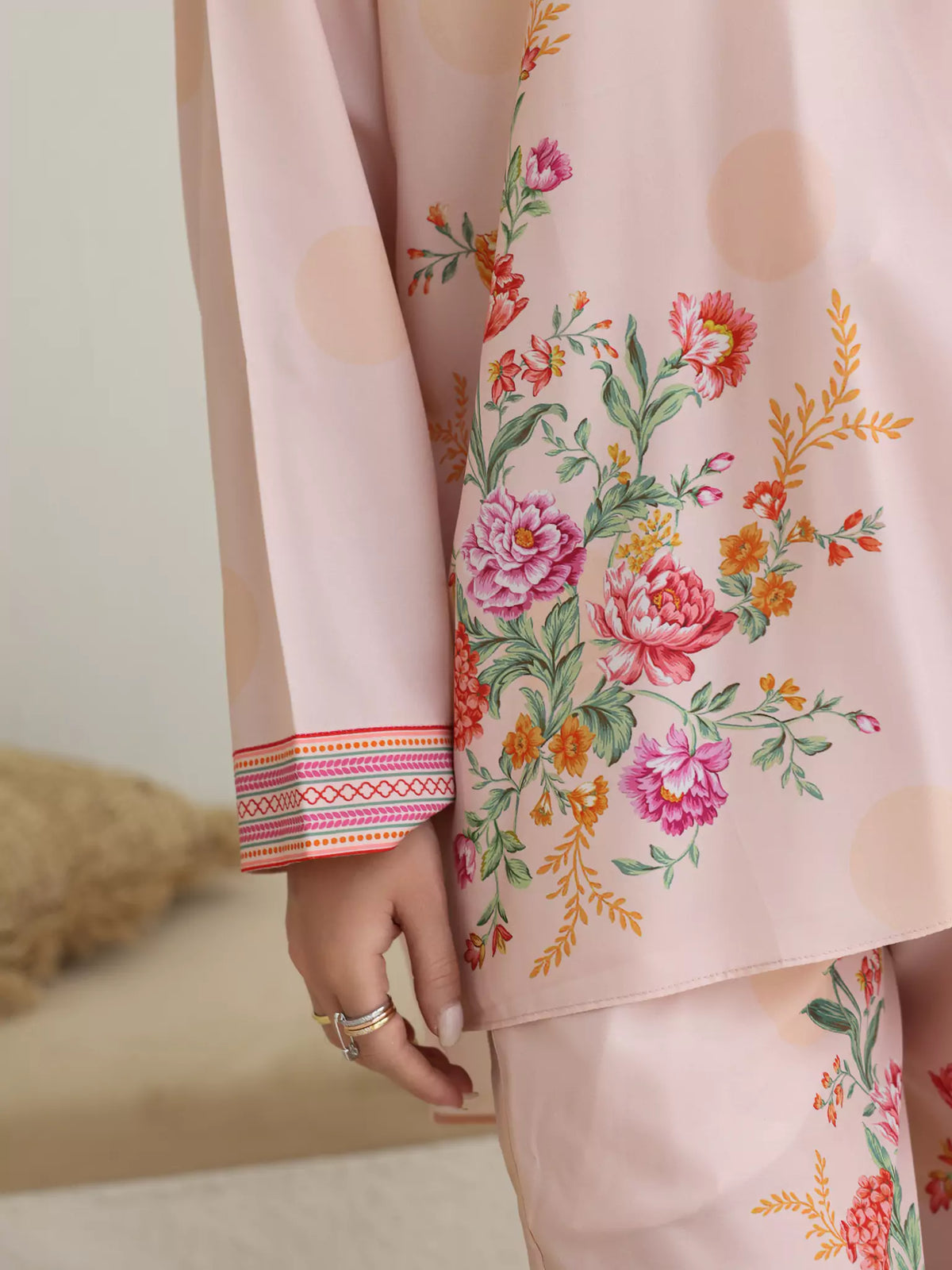 Floral Reverie Party Co-ord Set – C006
