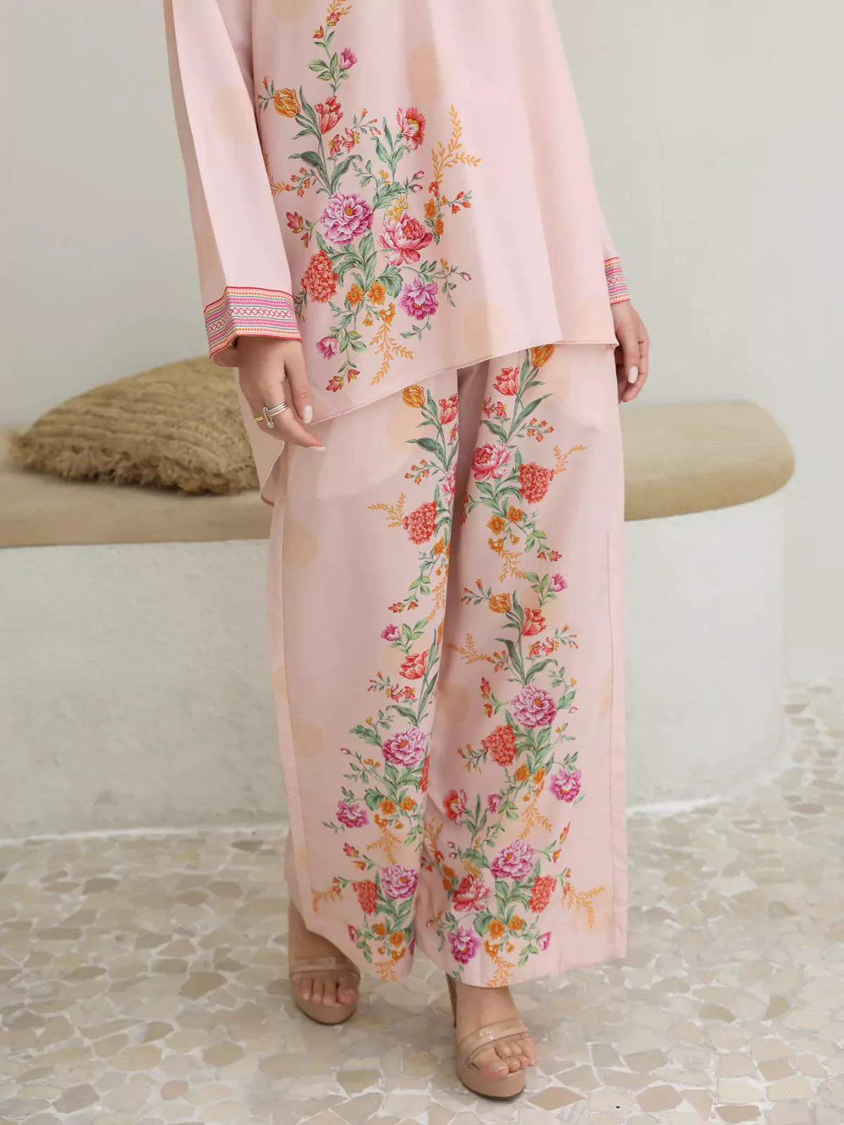 Floral Reverie Party Co-ord Set – C006