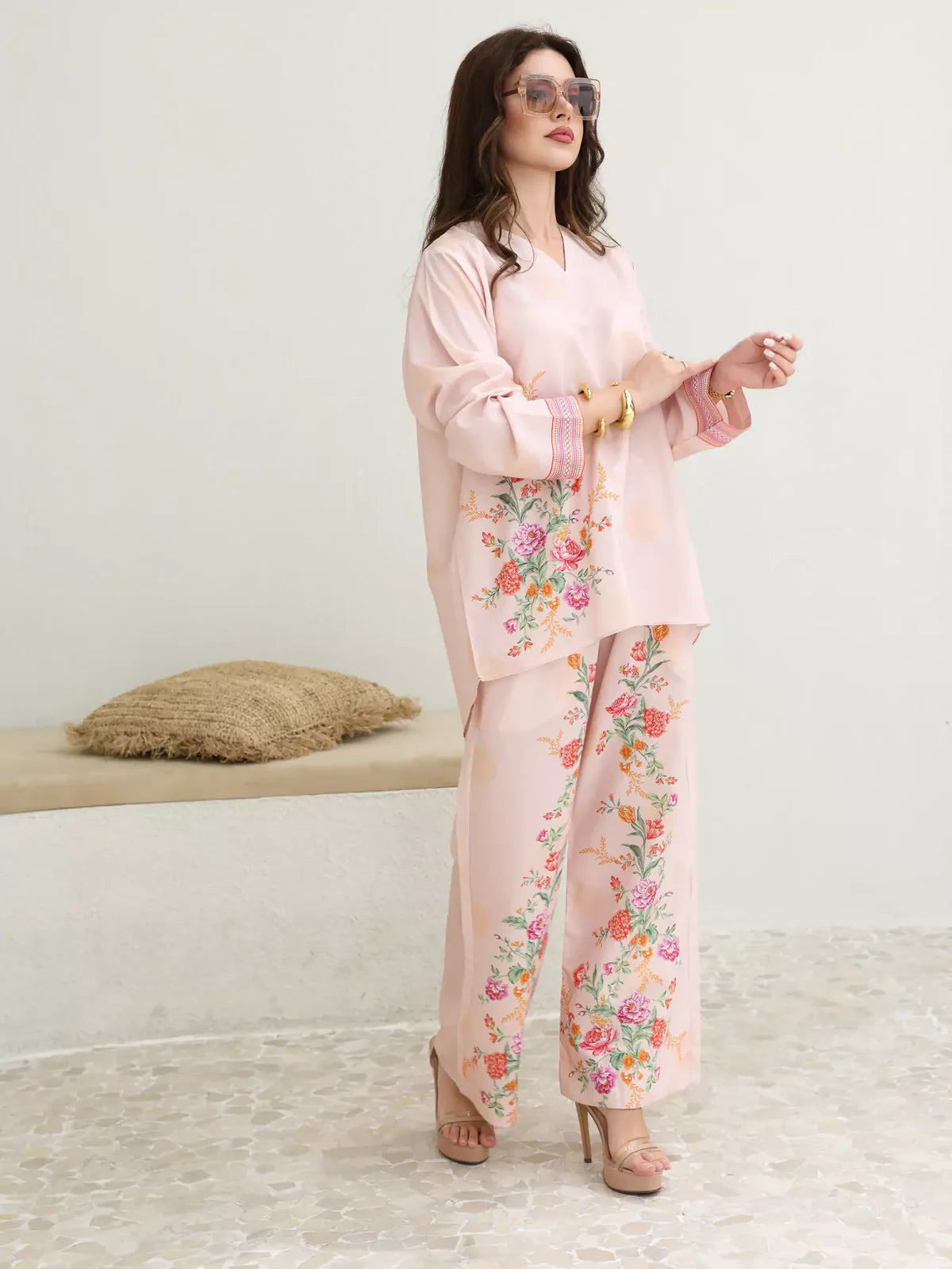Floral Reverie Party Co-ord Set – C006