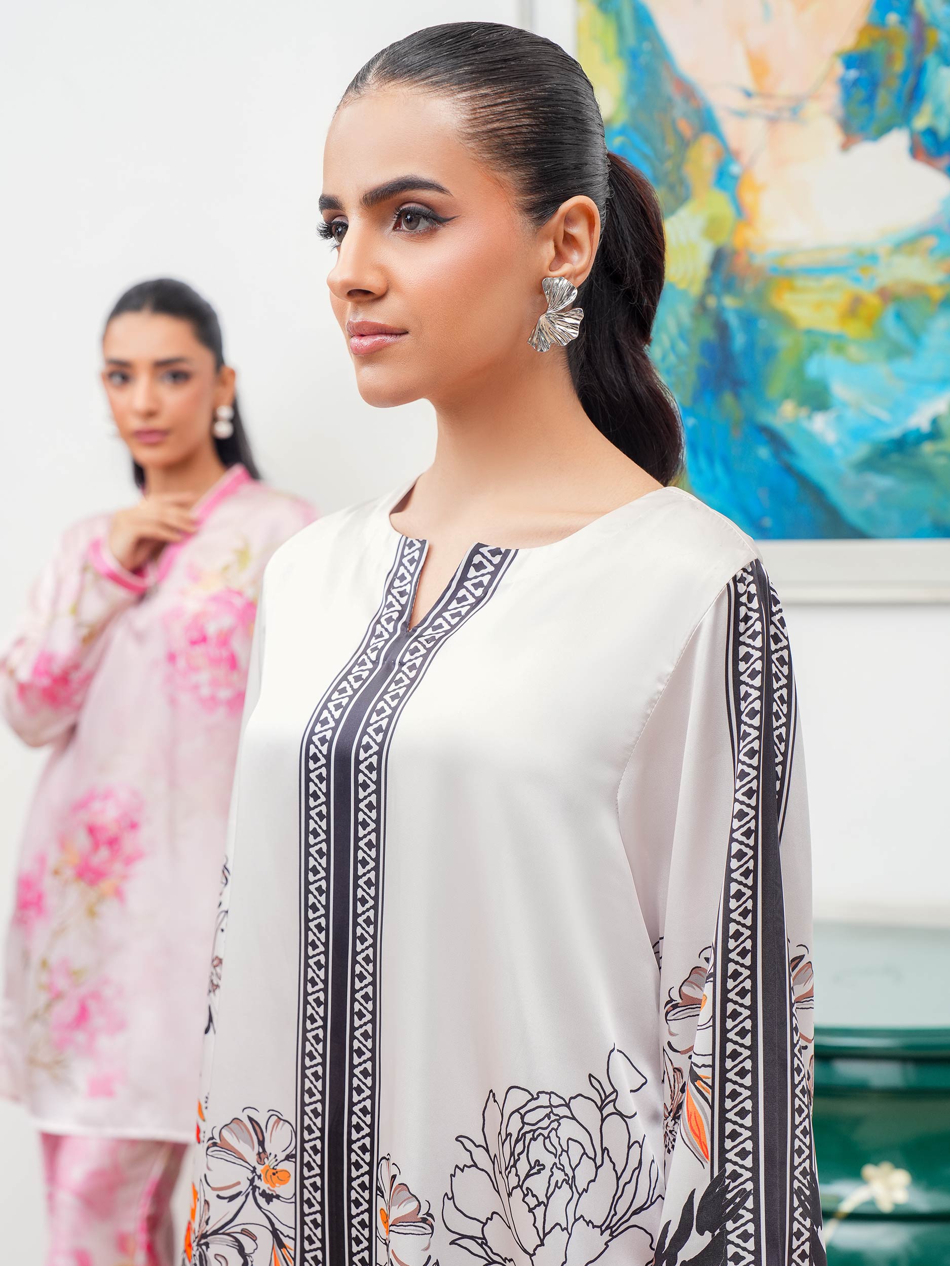Mint Floral Co-ord Set for Women – Easy, Everyday Style - C021