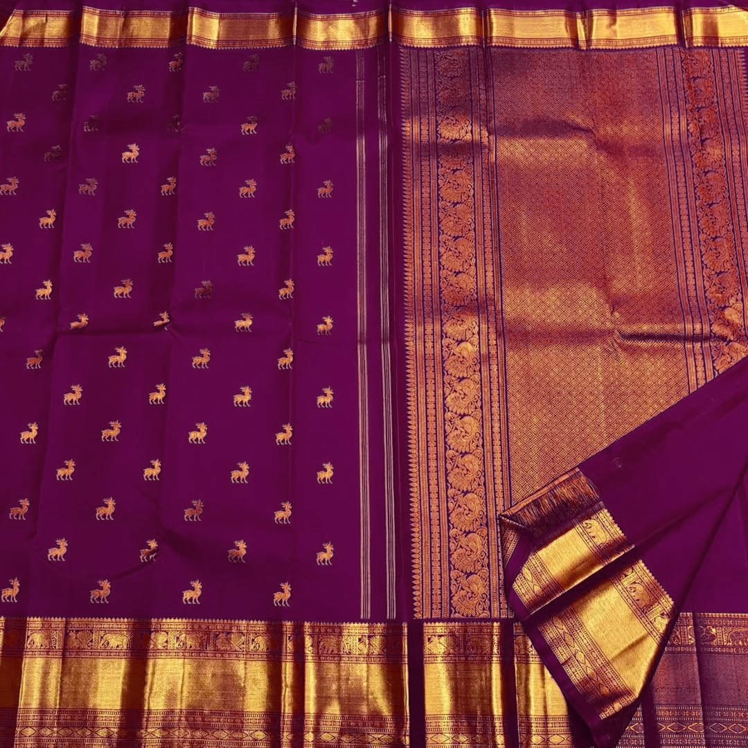 Stunning Banarasi Soft Silk Saree in Elegant Color S0069