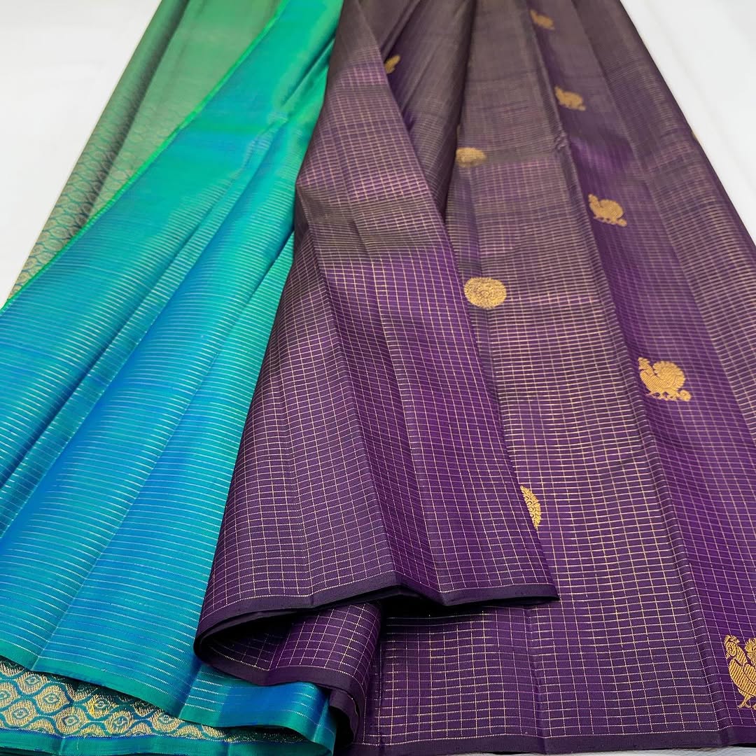 Banarasi Soft Silk Saree – Timeless Style with Copper Zari Highlights S0085