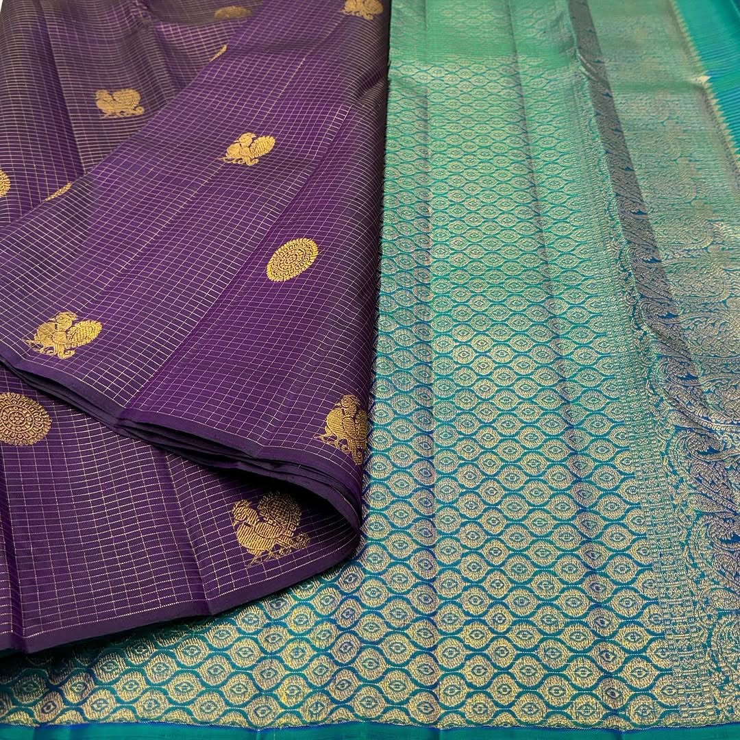 Banarasi Soft Silk Saree – Timeless Style with Copper Zari Highlights S0085