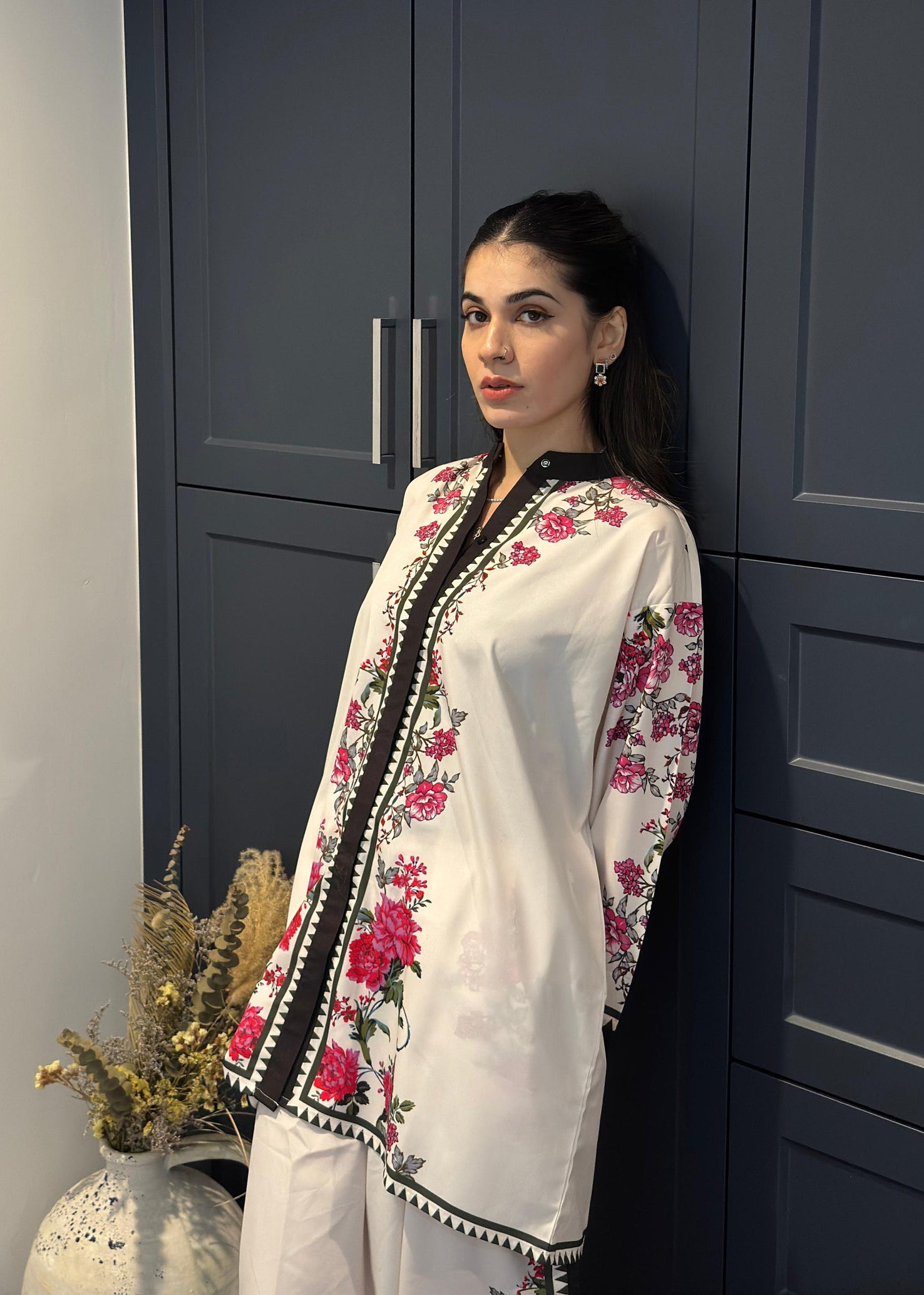 Trendy Floral Printed Co-ord Set for Women – Stylish & Comfy C022